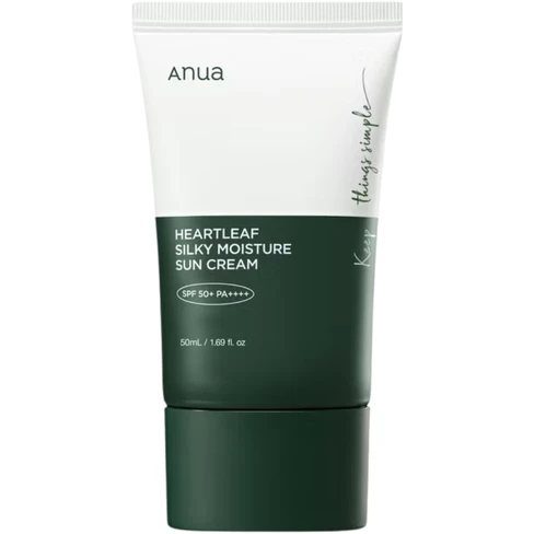 Anua Heartleaf Silky Moisture Sun Cream SPF50+ PA++++ 50ml