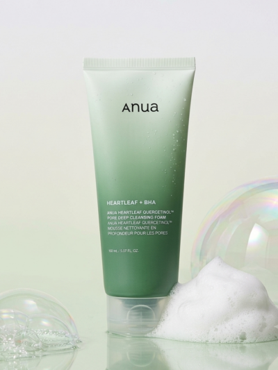 Anua Coenzyme Q10 pore deep cleansing foam, 150 ml, 1 unit.